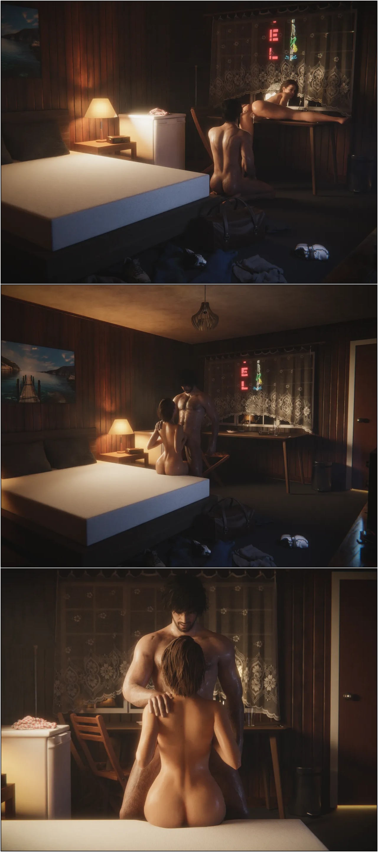 Motel Sex: Jill Valentine Hentai pt-br 21