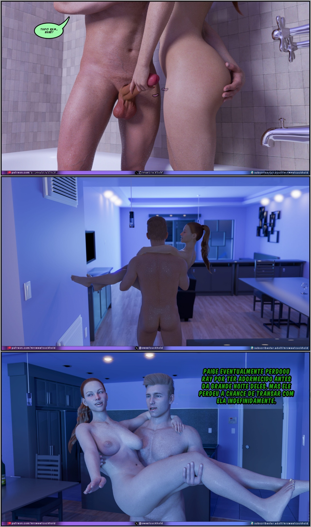 Much Bigger Than My Boyfriend Part 10: College Days Hentai pt-br 05