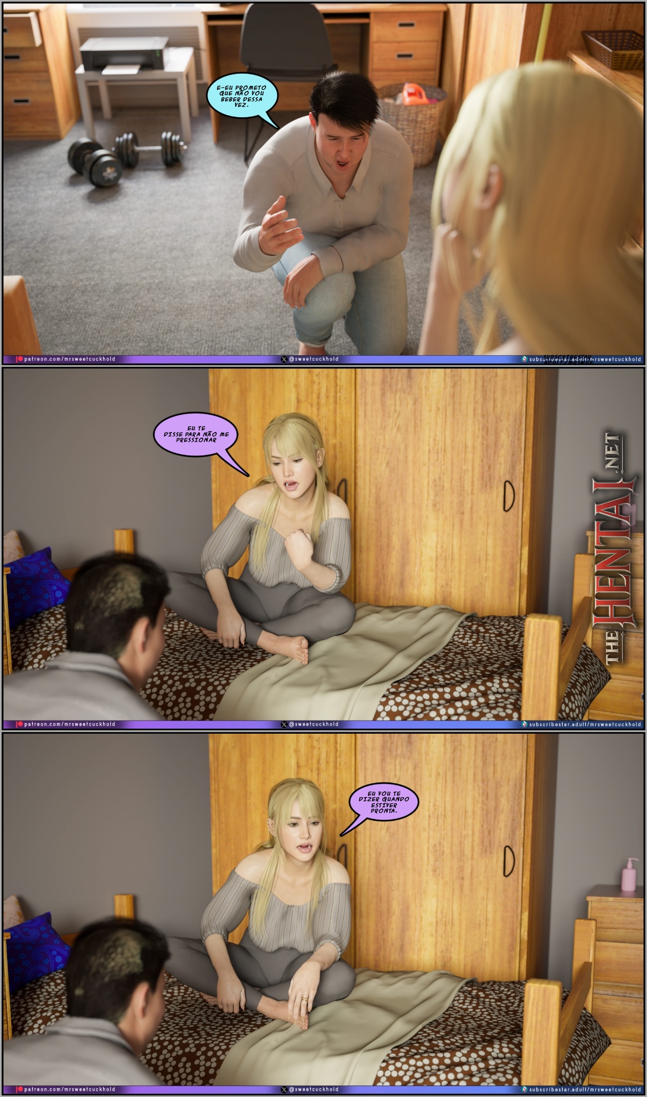 Much Bigger Than My Boyfriend Part 10: College Days Hentai pt-br 07