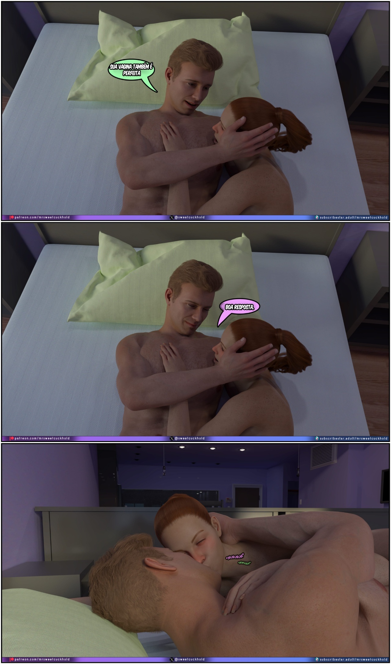 Much Bigger Than My Boyfriend Part 11: College Days Hentai pt-br 04