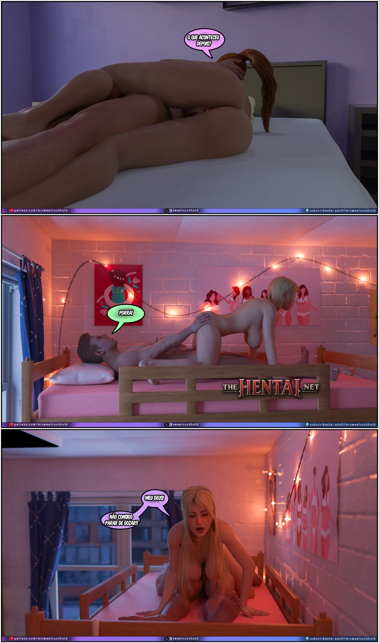 Much Bigger Than My Boyfriend Part 11: College Days Hentai pt-br 05