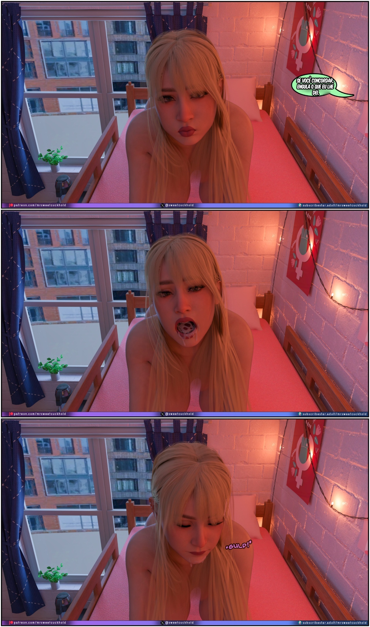 Much Bigger Than My Boyfriend Part 11: College Days Hentai pt-br 15