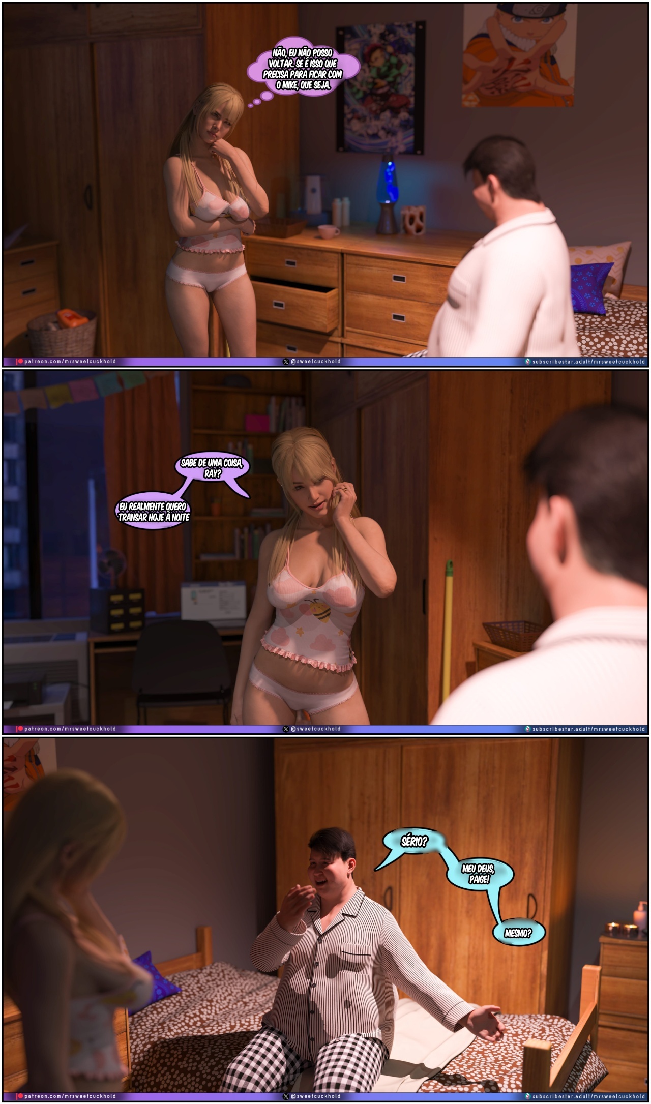 Much Bigger Than My Boyfriend Part 11: College Days Hentai pt-br 20