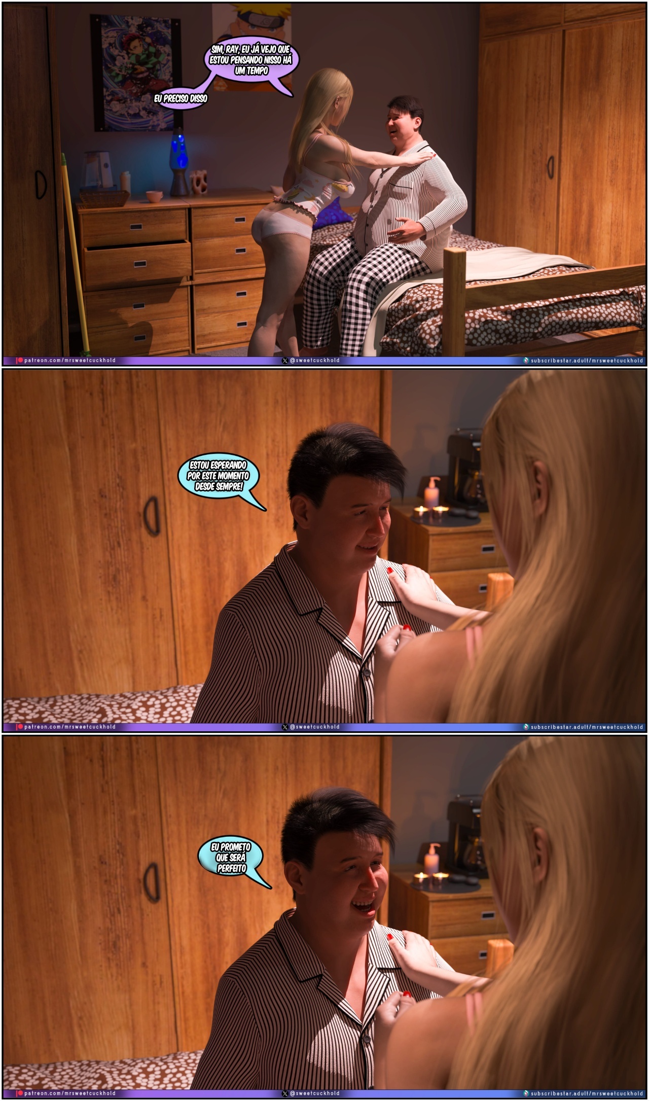 Much Bigger Than My Boyfriend Part 11: College Days Hentai pt-br 21