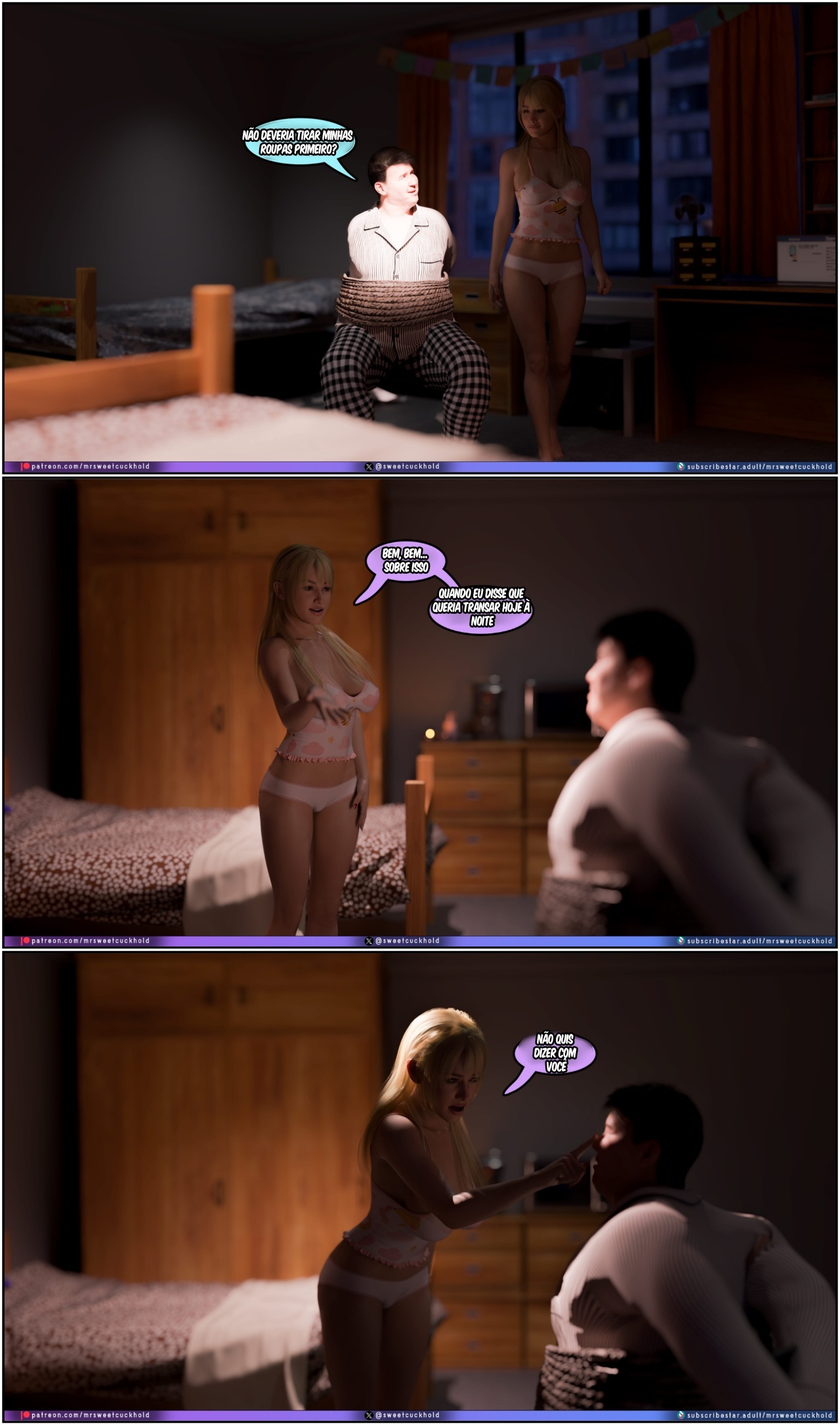 Much Bigger Than My Boyfriend Part 11: College Days Hentai pt-br 26