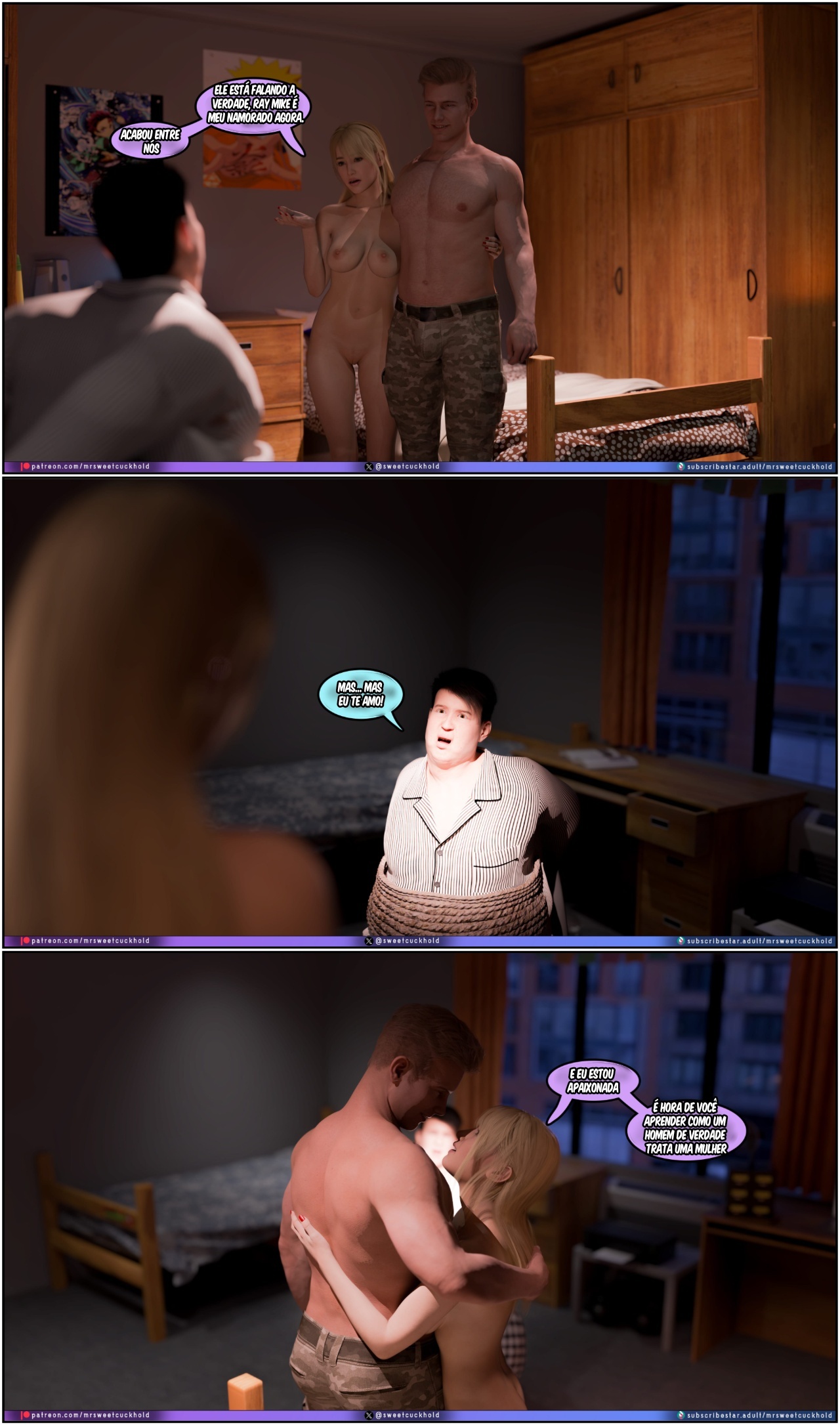 Much Bigger Than My Boyfriend Part 11: College Days Hentai pt-br 31