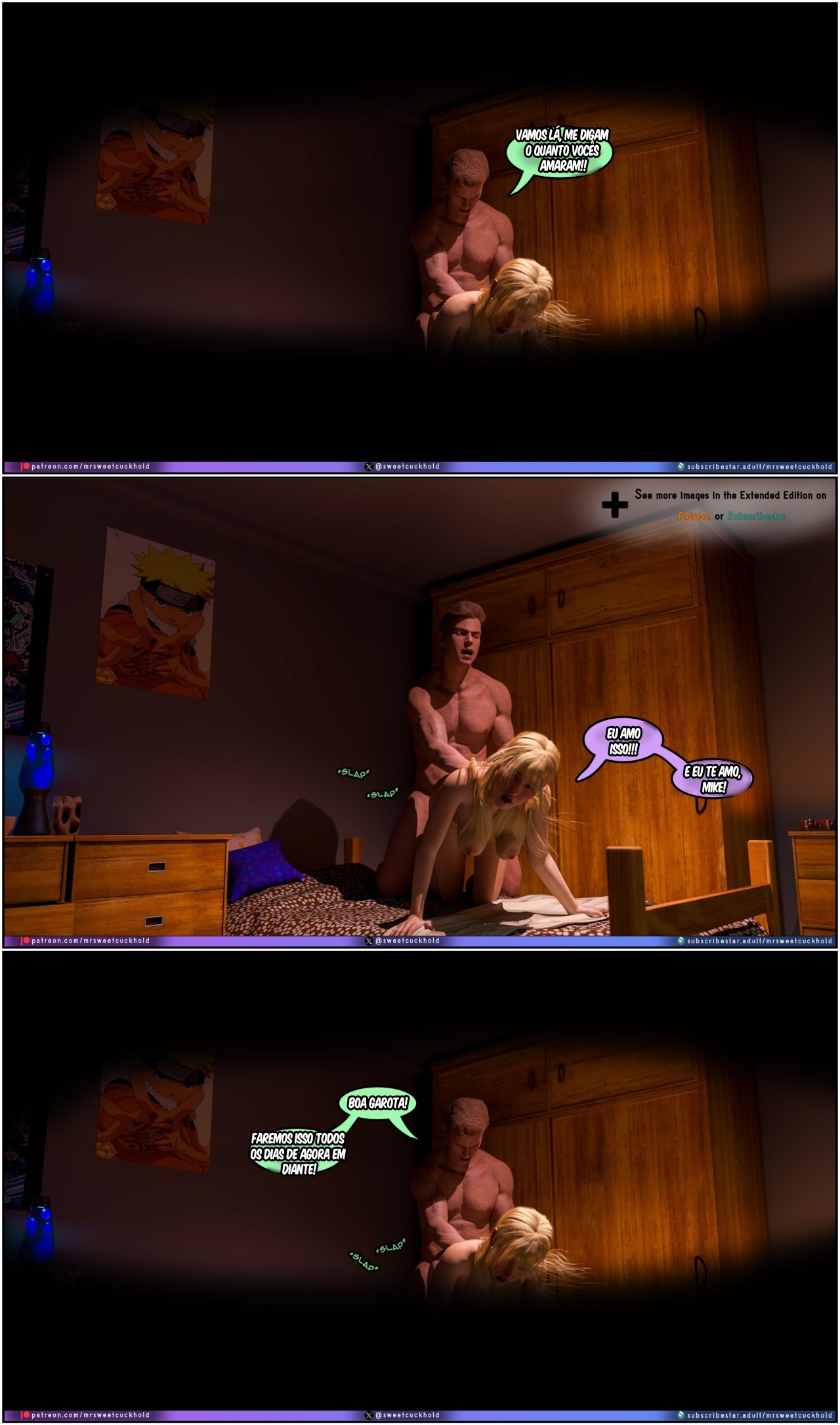 Much Bigger Than My Boyfriend Part 11: College Days Hentai pt-br 38