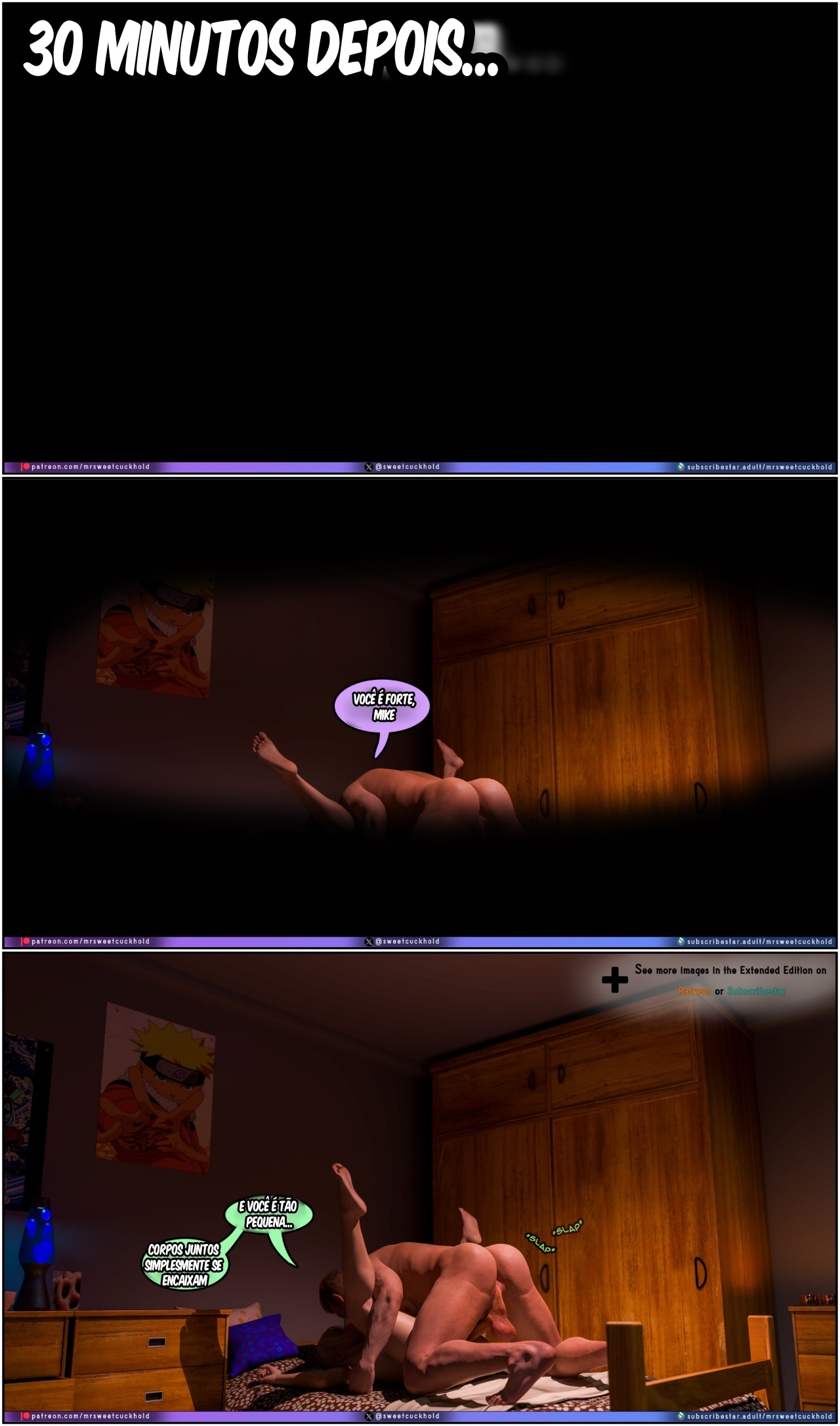 Much Bigger Than My Boyfriend Part 11: College Days Hentai pt-br 39