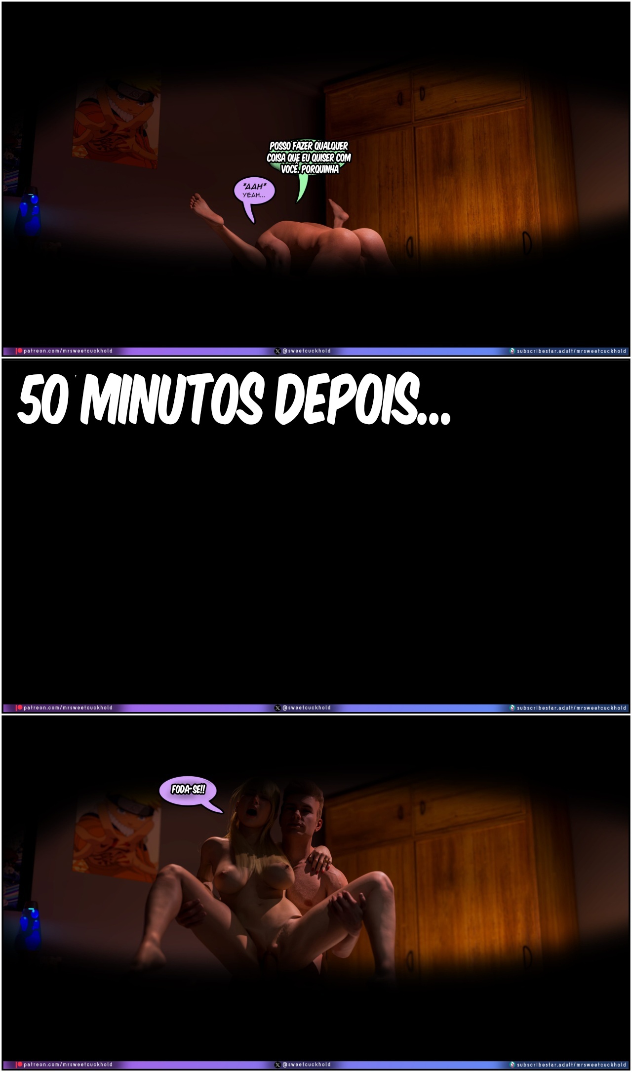 Much Bigger Than My Boyfriend Part 11: College Days Hentai pt-br 40