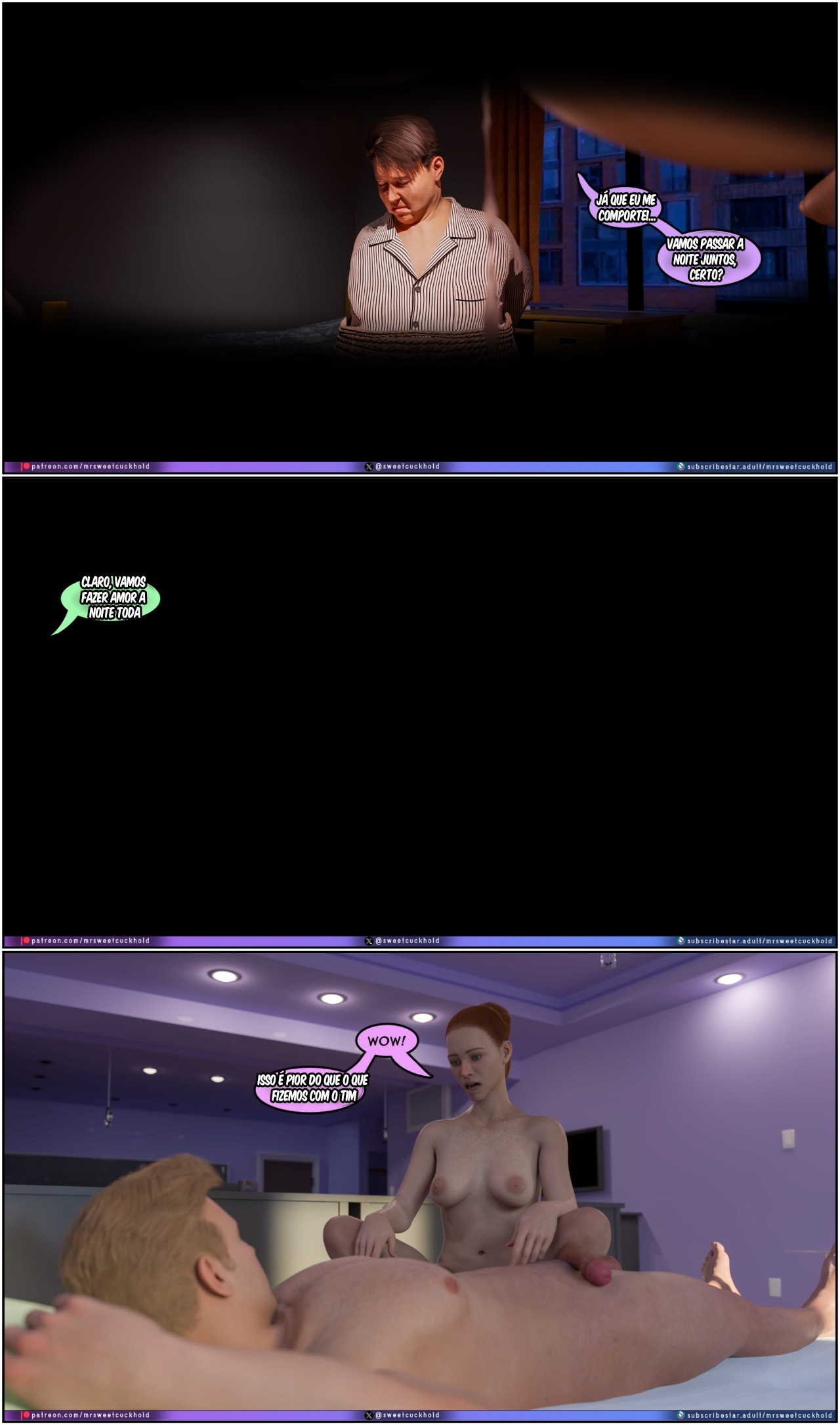 Much Bigger Than My Boyfriend Part 11: College Days Hentai pt-br 43