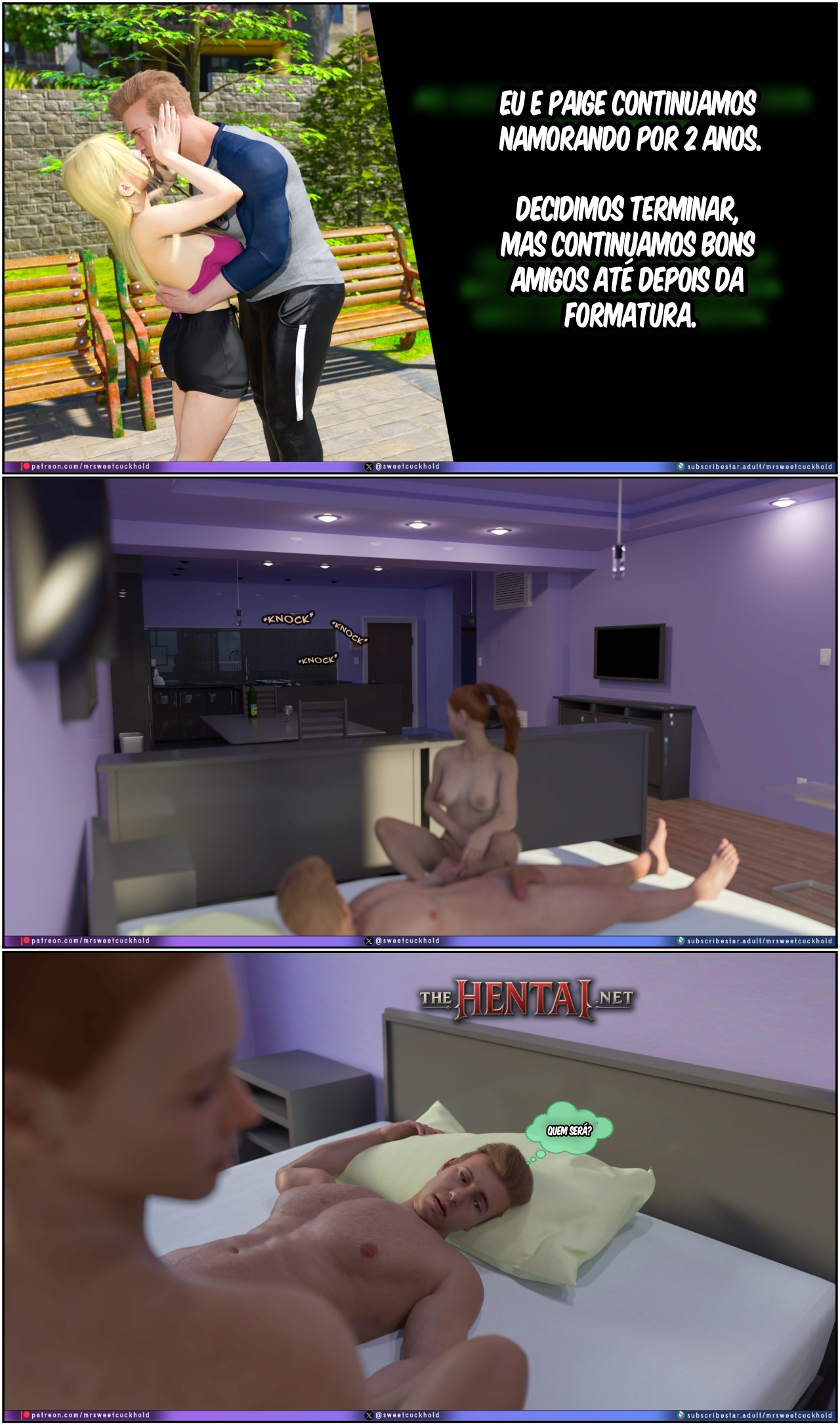 Much Bigger Than My Boyfriend Part 11: College Days Hentai pt-br 47