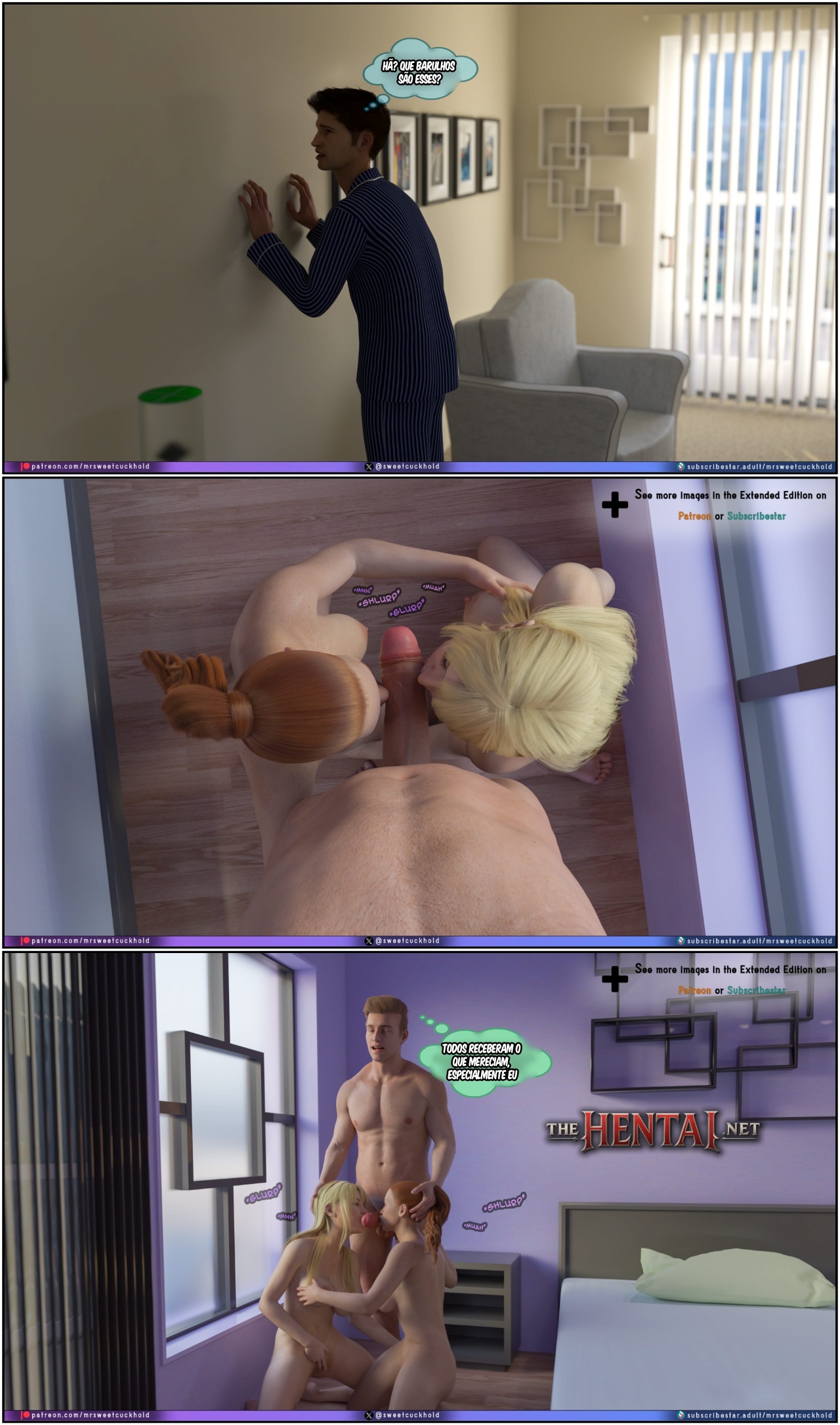 Much Bigger Than My Boyfriend Part 11: College Days Hentai pt-br 50