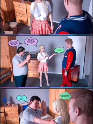 Much Bigger Than My Boyfriend Part 7: College Days Hentai pt-br 17