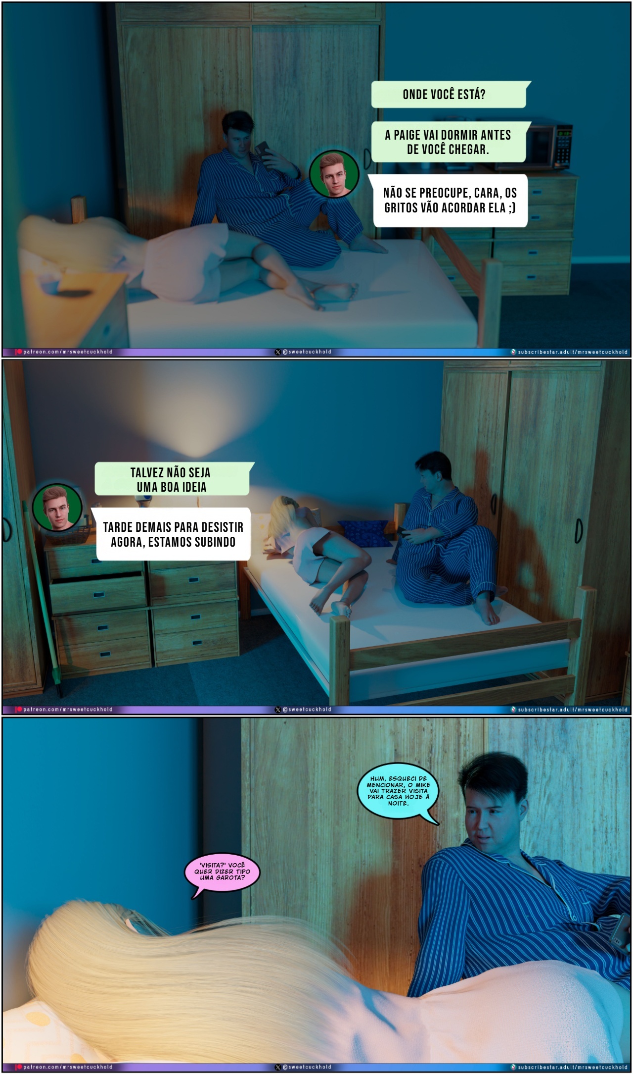 Much Bigger Than My Boyfriend Part 7: College Days Hentai pt-br 24