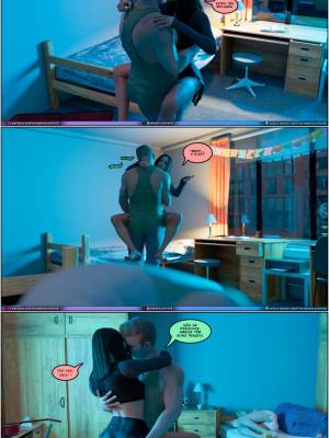 Much Bigger Than My Boyfriend Part 7: College Days Hentai pt-br 26