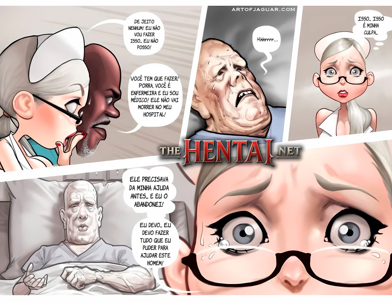 Night Nurse by ArtOfJaguar Hentai pt-br 07