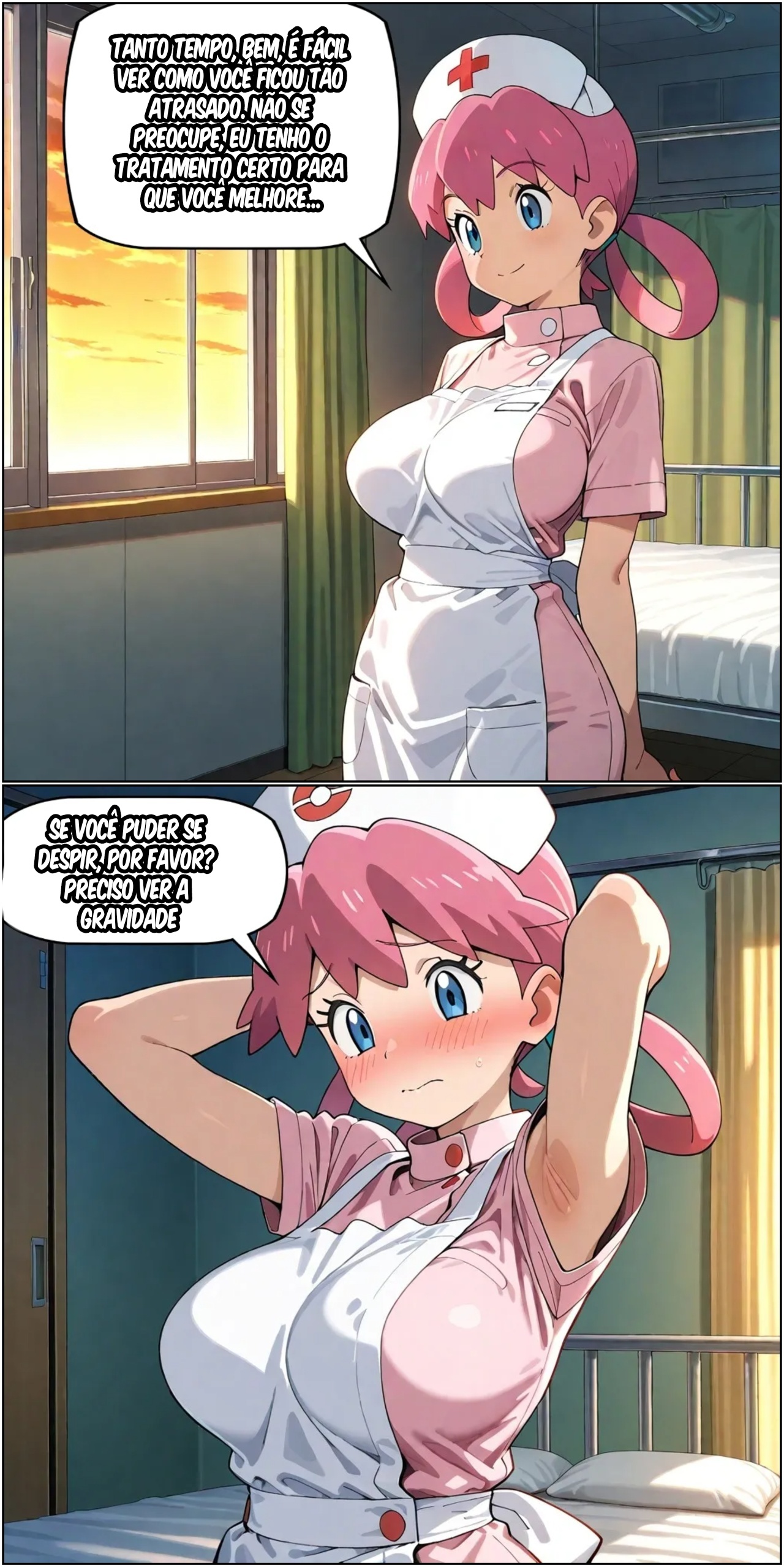 Nurse Joy Cures Your Blue Balls Hentai pt-br 02