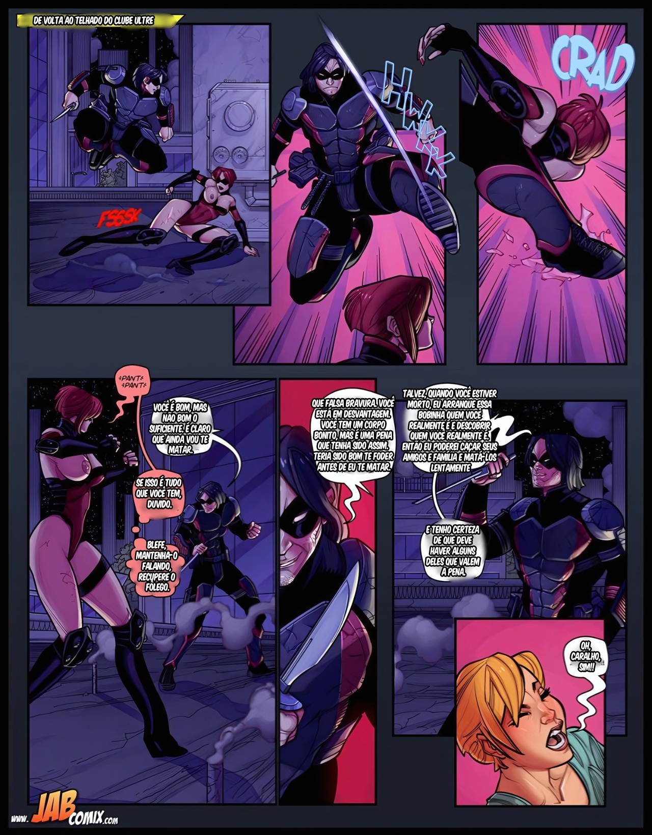 Red Angel By JABComix Part 5 Hentai pt-br 10