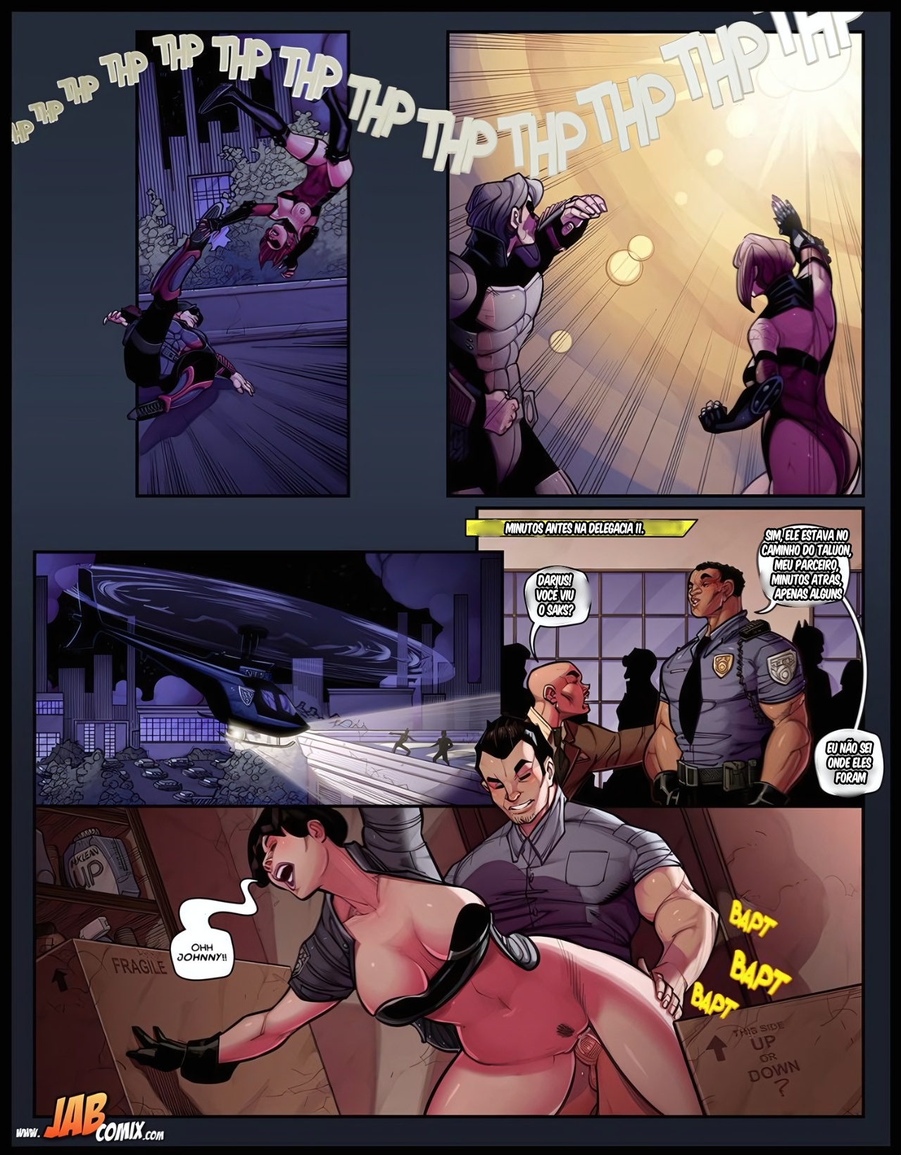 Red Angel By JABComix Part 5 Hentai pt-br 18