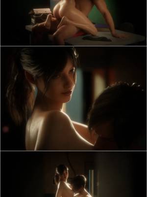 Safe Room Is a Love Room: Claire Redfield Hentai pt-br 26