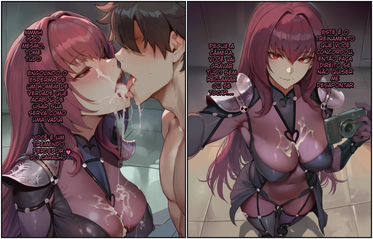 Scathach Trains Her Cuckold Master  Hentai pt-br 08