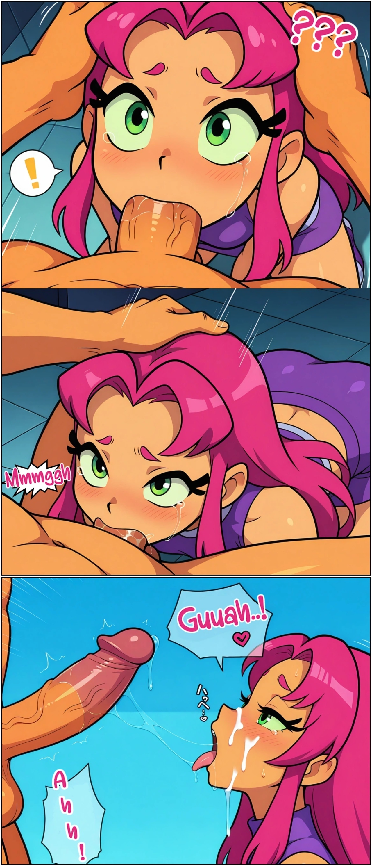 Teen Titans: Starfire's Housesitting Hentai pt-br 05