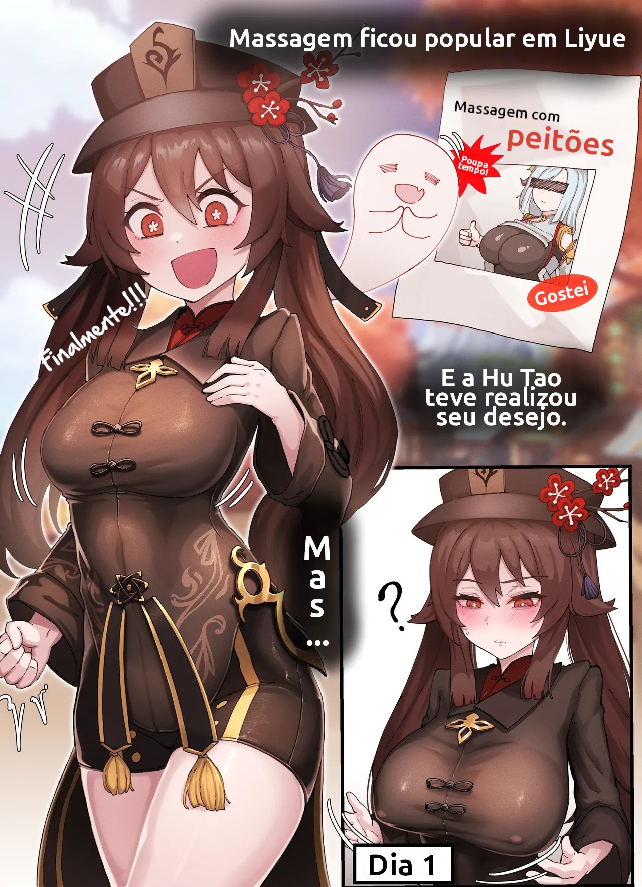 Teyvat Gravure Part 6: Hu Tao Hentai pt-br 02