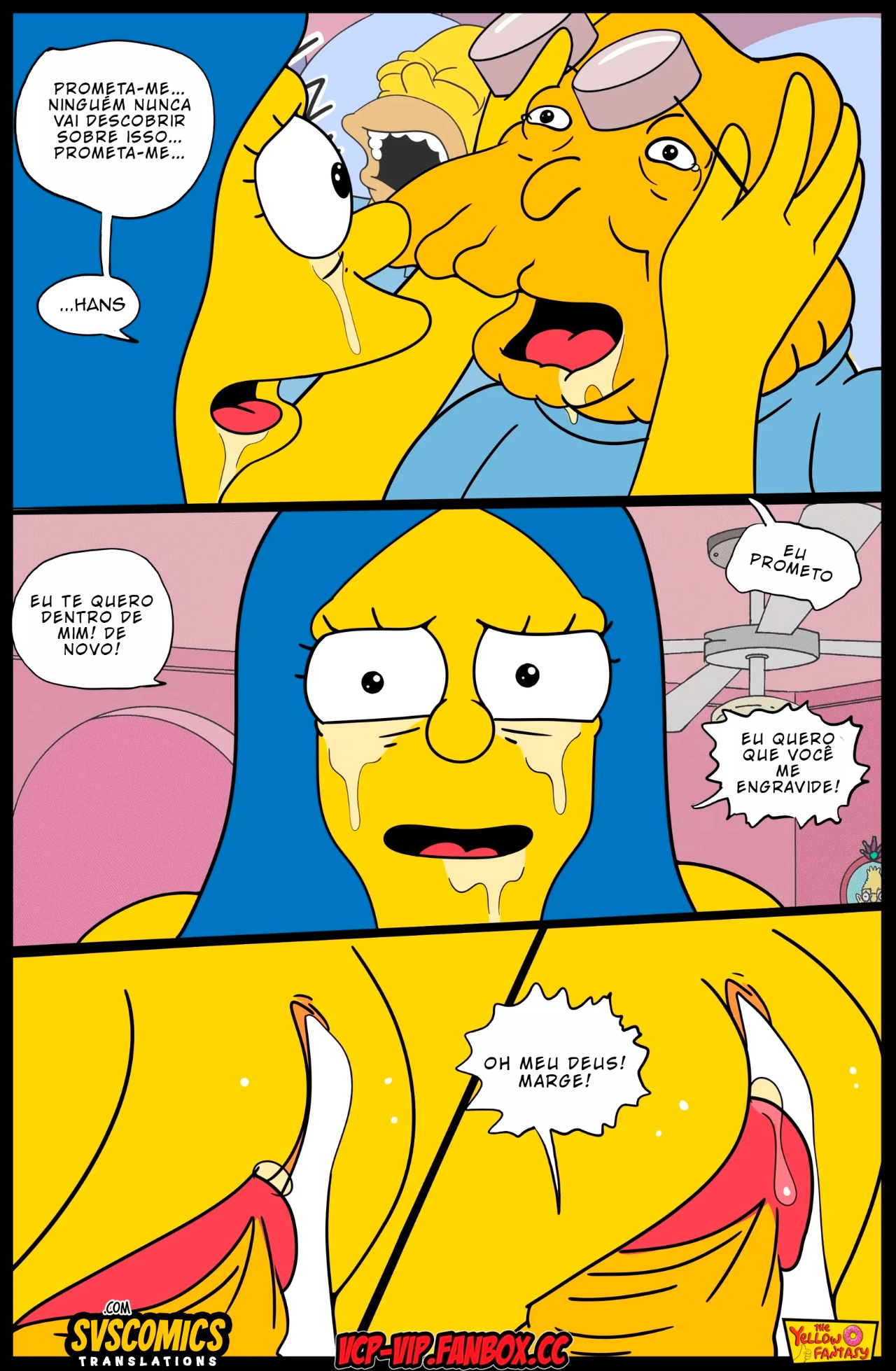 The Yellow Fantasy Part 18: Hans Moleman Show Hentai pt-br 41