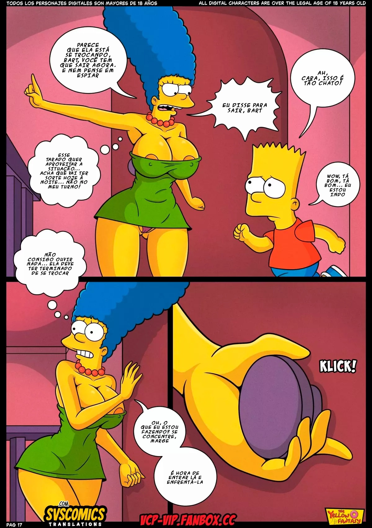 The Yellow Fantasy Part 19: Marge's Revenge Hentai pt-br 18