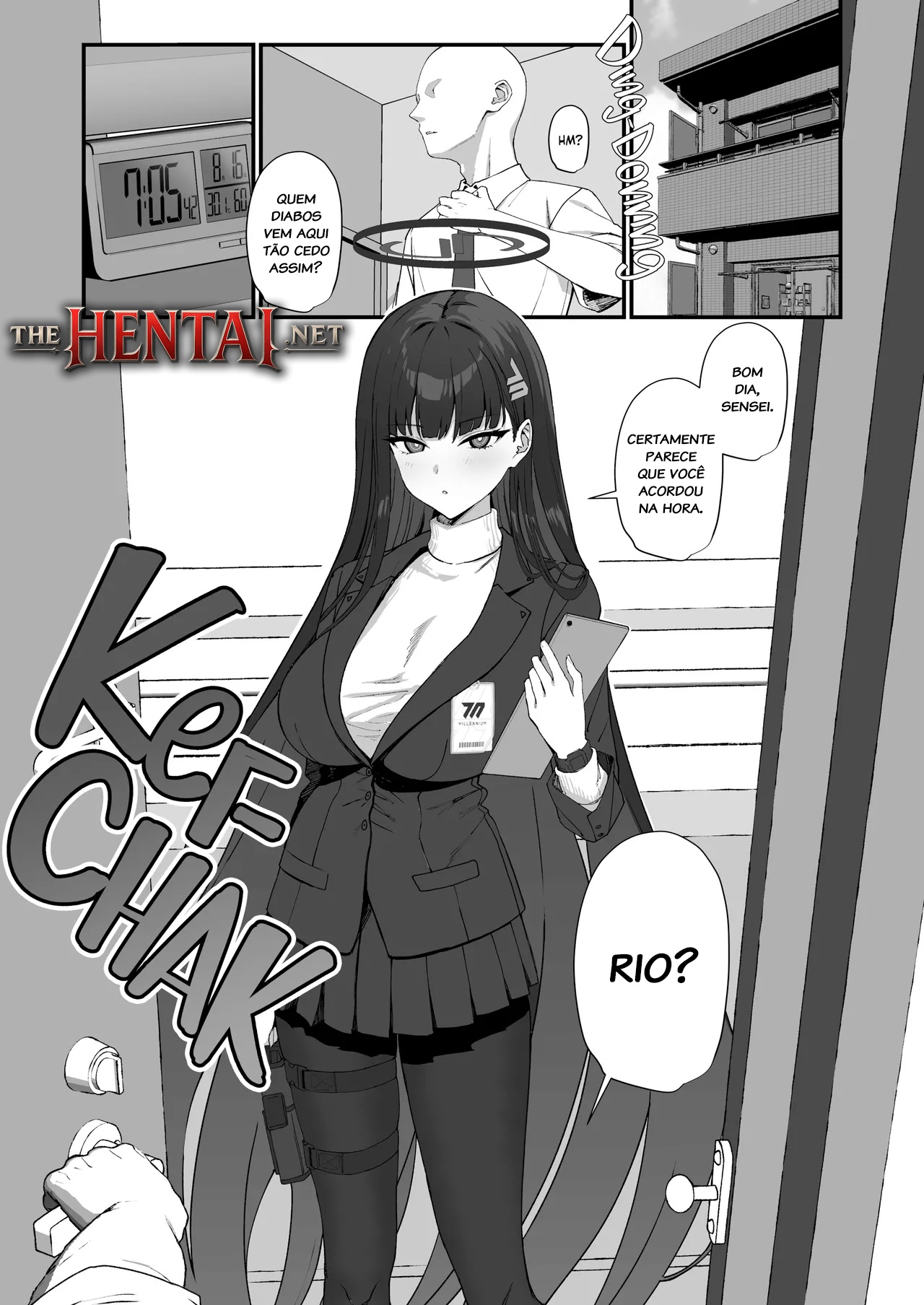 Tsukatsuki Rio's Life As a Maid Hentai pt-br 03
