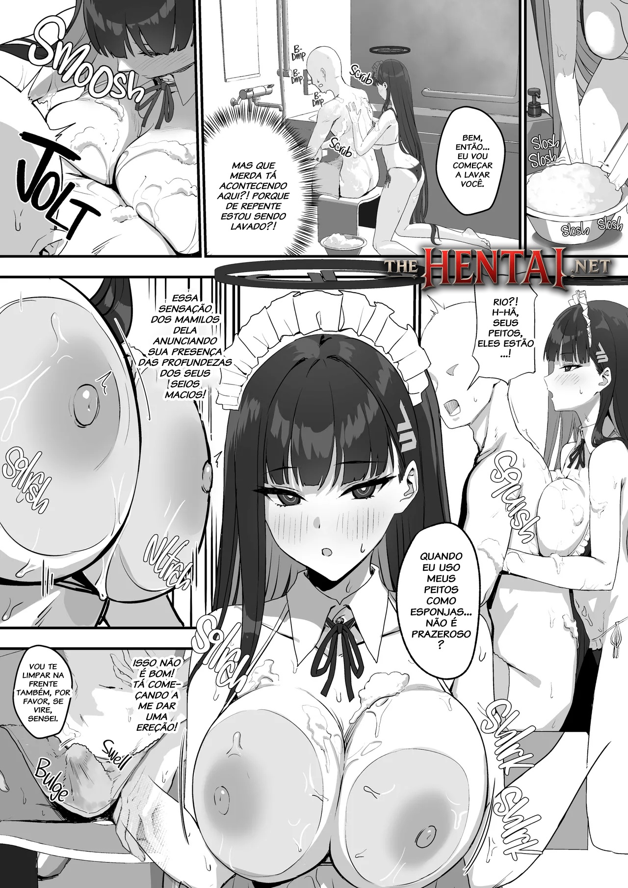 Tsukatsuki Rio's Life As a Maid Hentai pt-br 09
