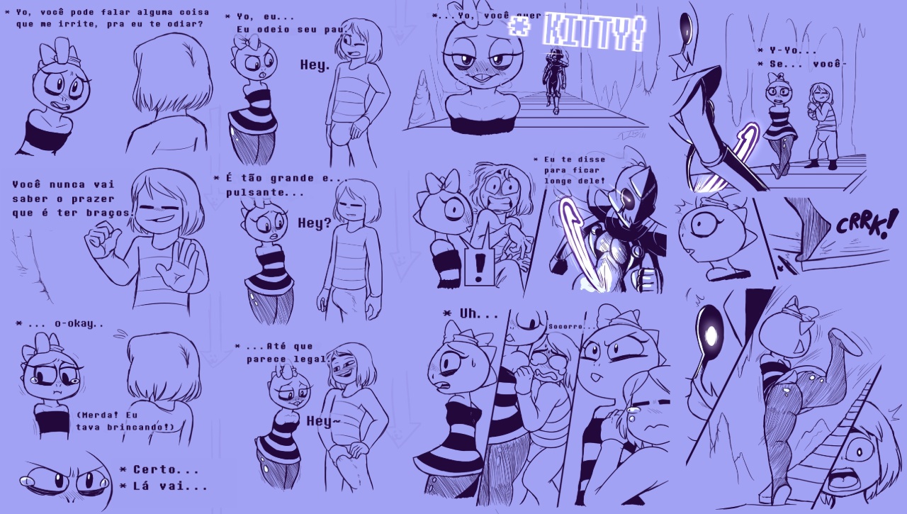 Under(her)tail: Monster-Girl Edition Part 3 Hentai pt-br 17