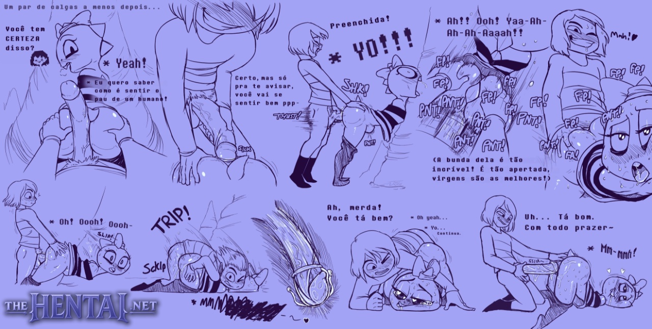 Under(her)tail: Monster-Girl Edition Part 3 Hentai pt-br 19
