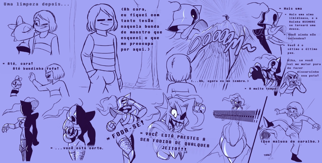 Under(her)tail: Monster-Girl Edition Part 3 Hentai pt-br 21