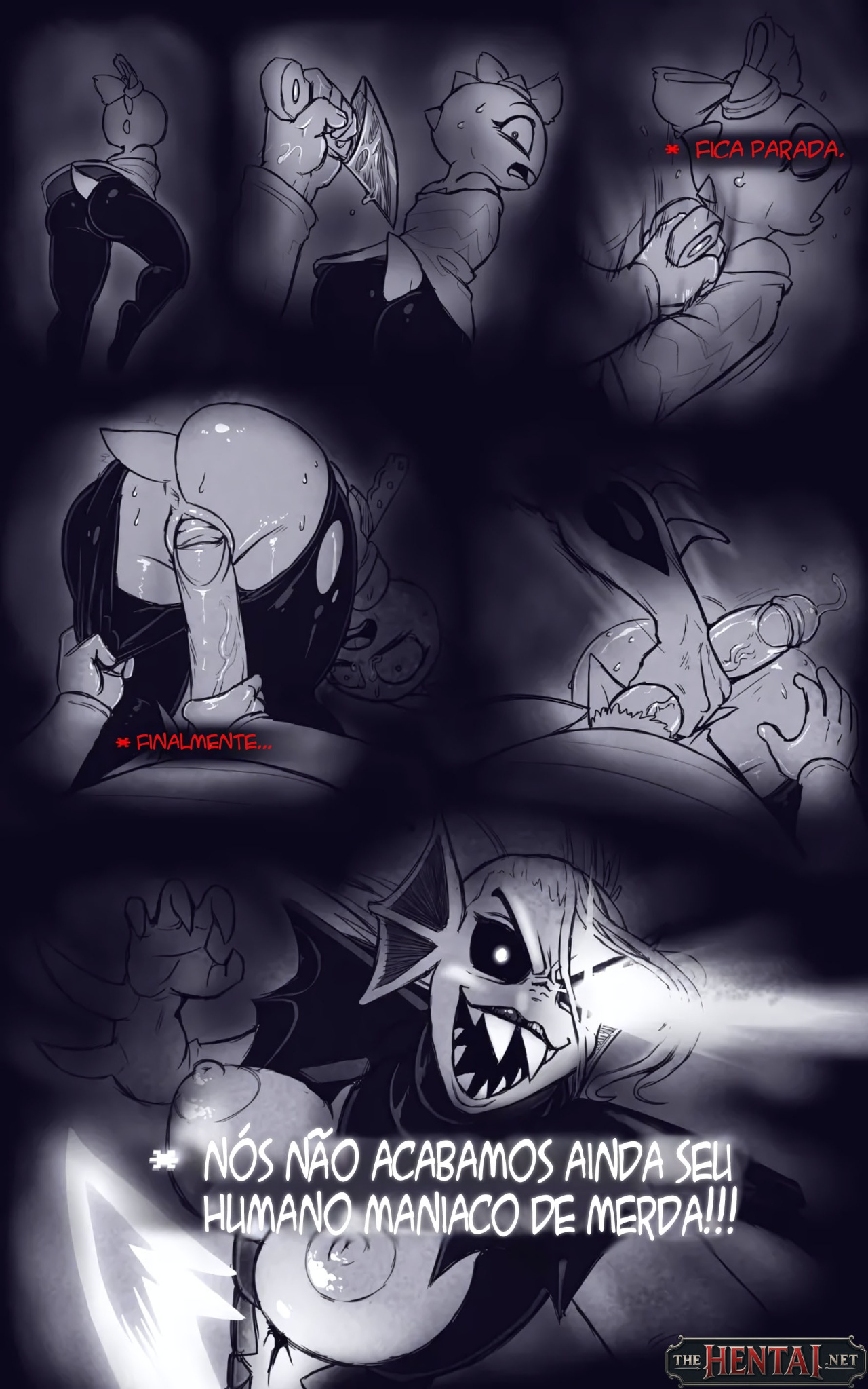 Under(her)tail: Monster-Girl Edition Part 4 Hentai pt-br 07