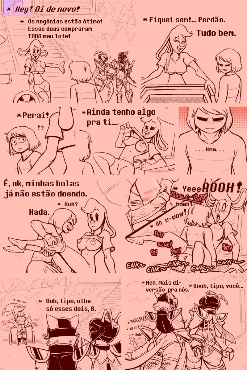 Under(her)tail: Monster-Girl Edition Part 5 Hentai pt-br 20