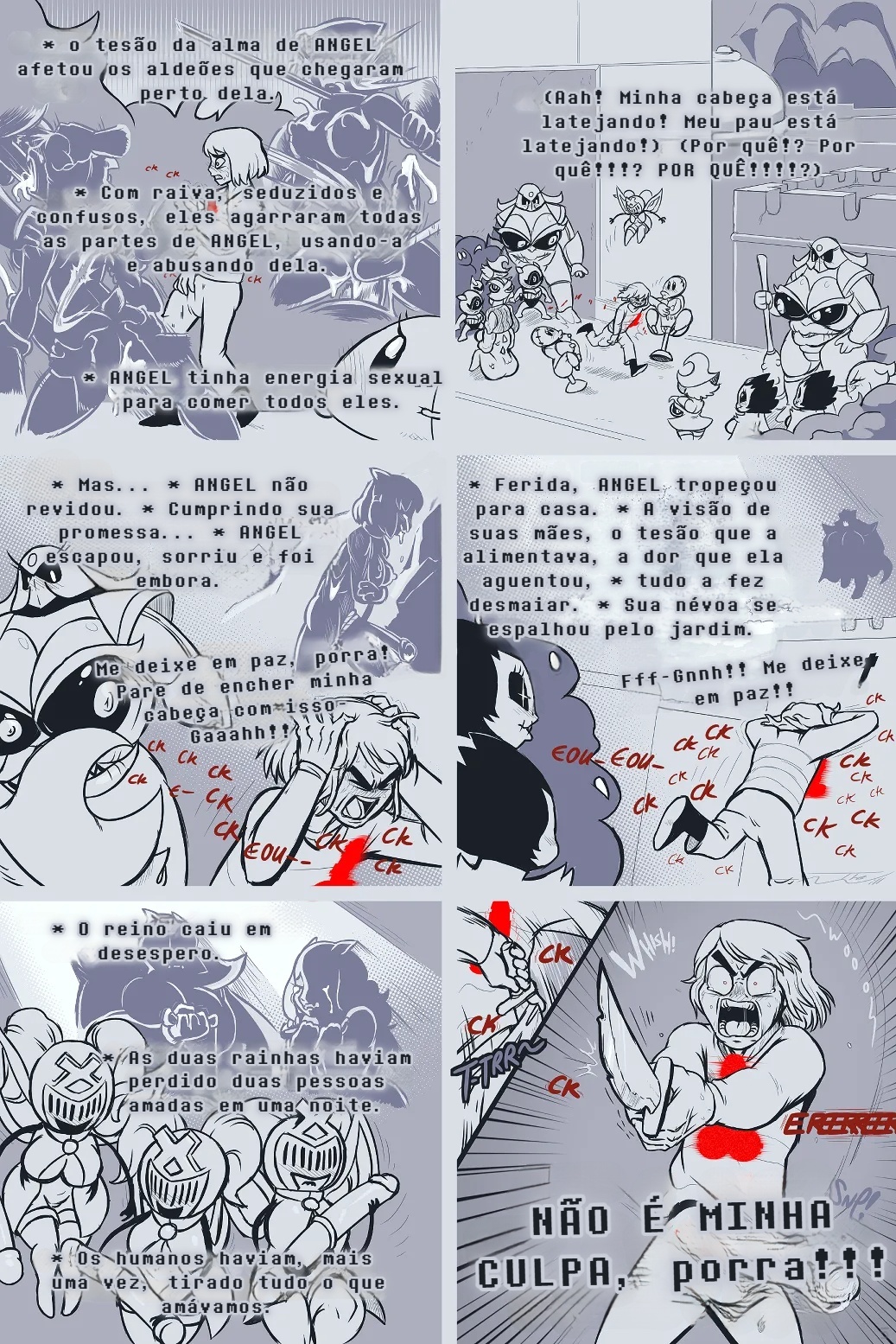 Under(her)tail: Monster-Girl Edition Part 7 Hentai pt-br 06