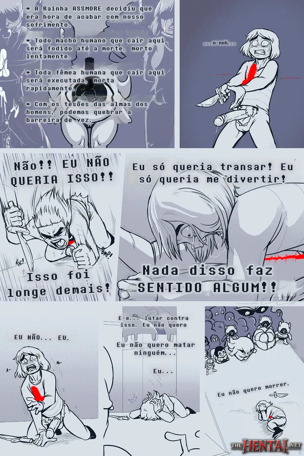 Under(her)tail: Monster-Girl Edition Part 7 Hentai pt-br 07