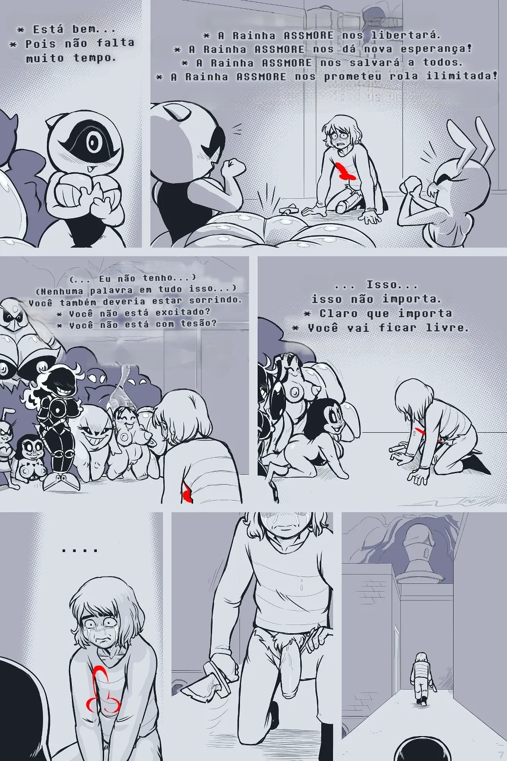 Under(her)tail: Monster-Girl Edition Part 7 Hentai pt-br 08