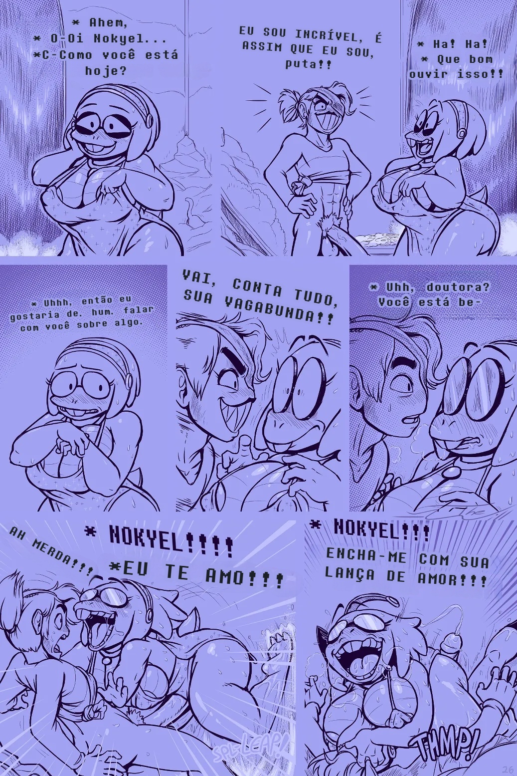 Under(her)tail: Monster-Girl Edition Part 7 Hentai pt-br 27