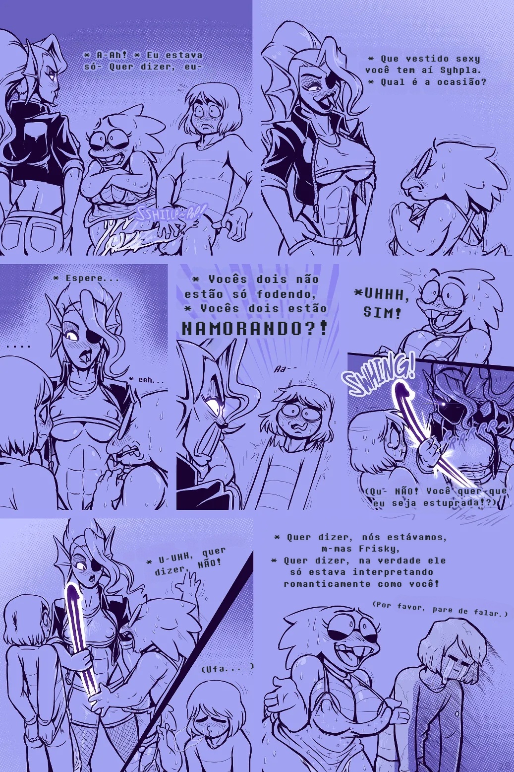 Under(her)tail: Monster-Girl Edition Part 7 Hentai pt-br 29