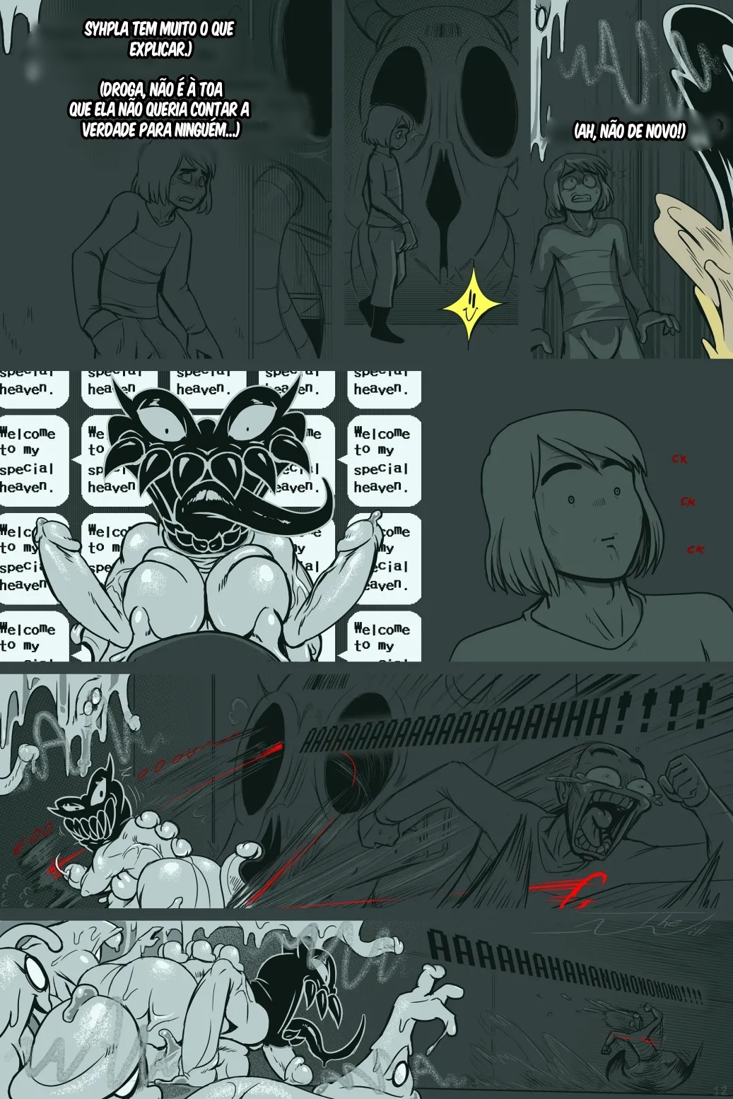 Under(her)tail: Monster-Girl Edition Part 8 Hentai pt-br 13