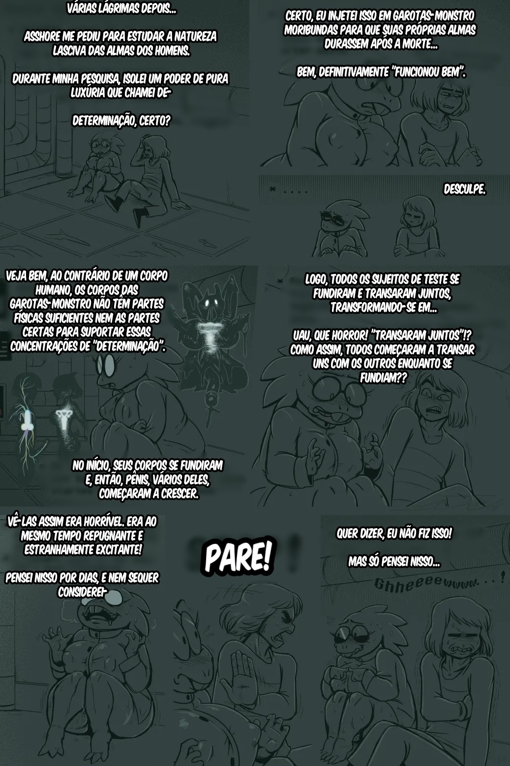 Under(her)tail: Monster-Girl Edition Part 8 Hentai pt-br 15