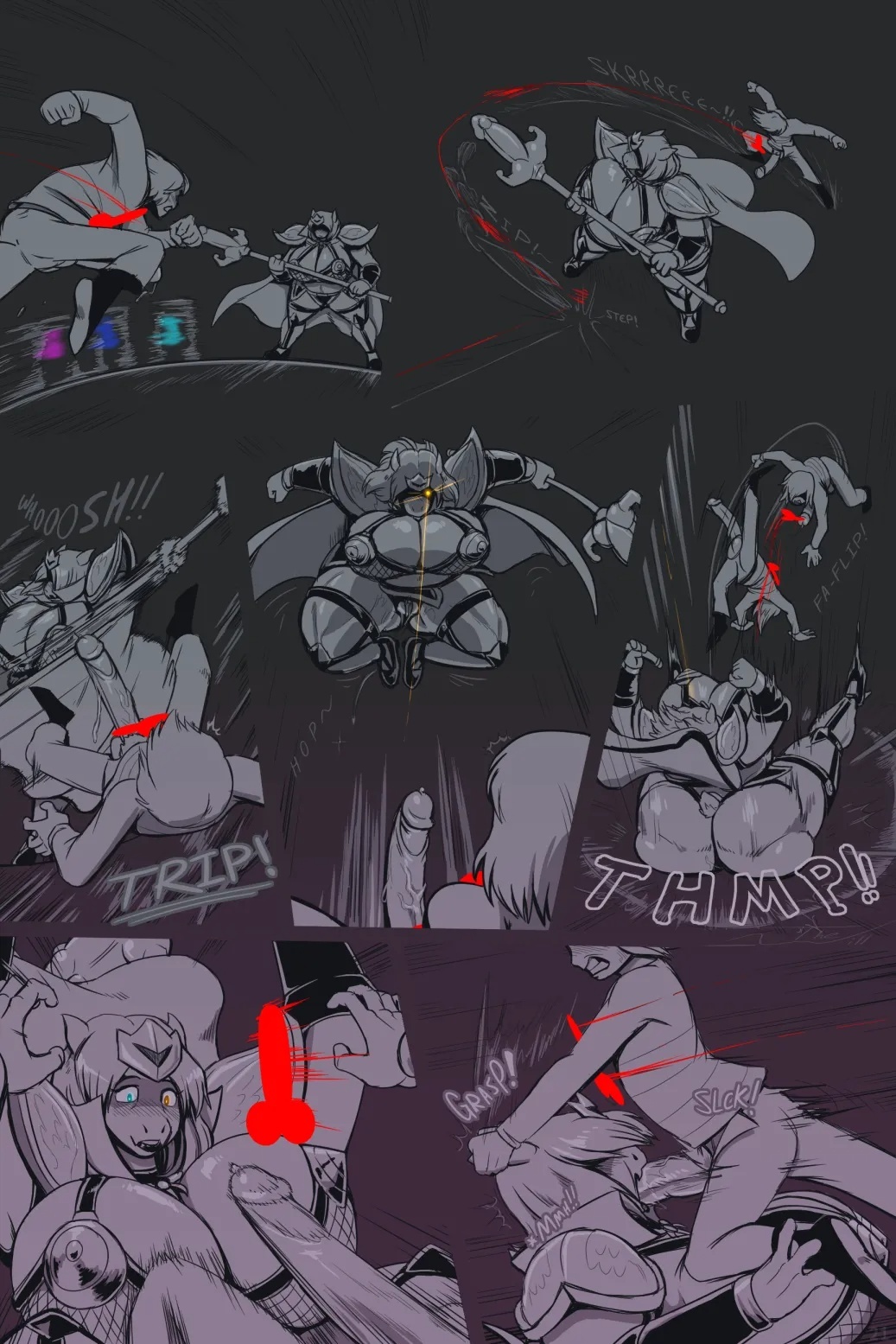 Under(her)tail: Monster-Girl Edition Part 8 Hentai pt-br 22