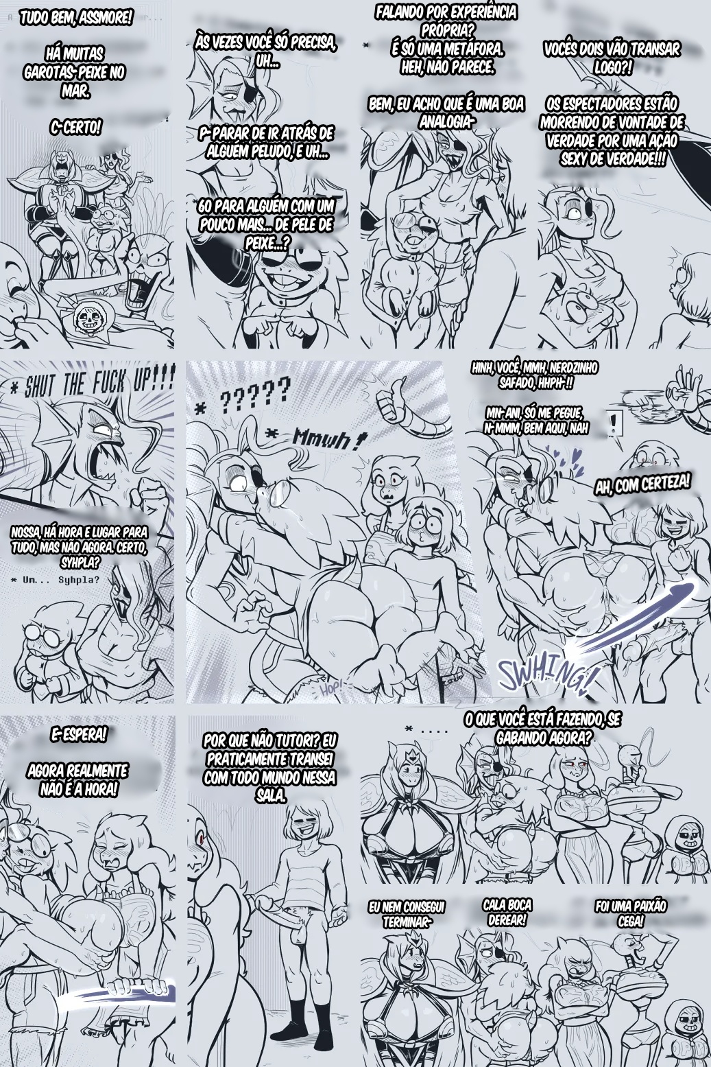 Under(her)tail: Monster-Girl Edition Part 8 Hentai pt-br 29