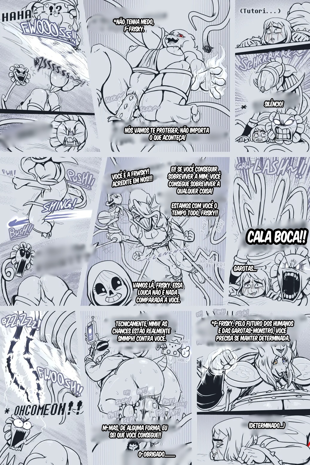 Under(her)tail: Monster-Girl Edition Part 8 Hentai pt-br 33