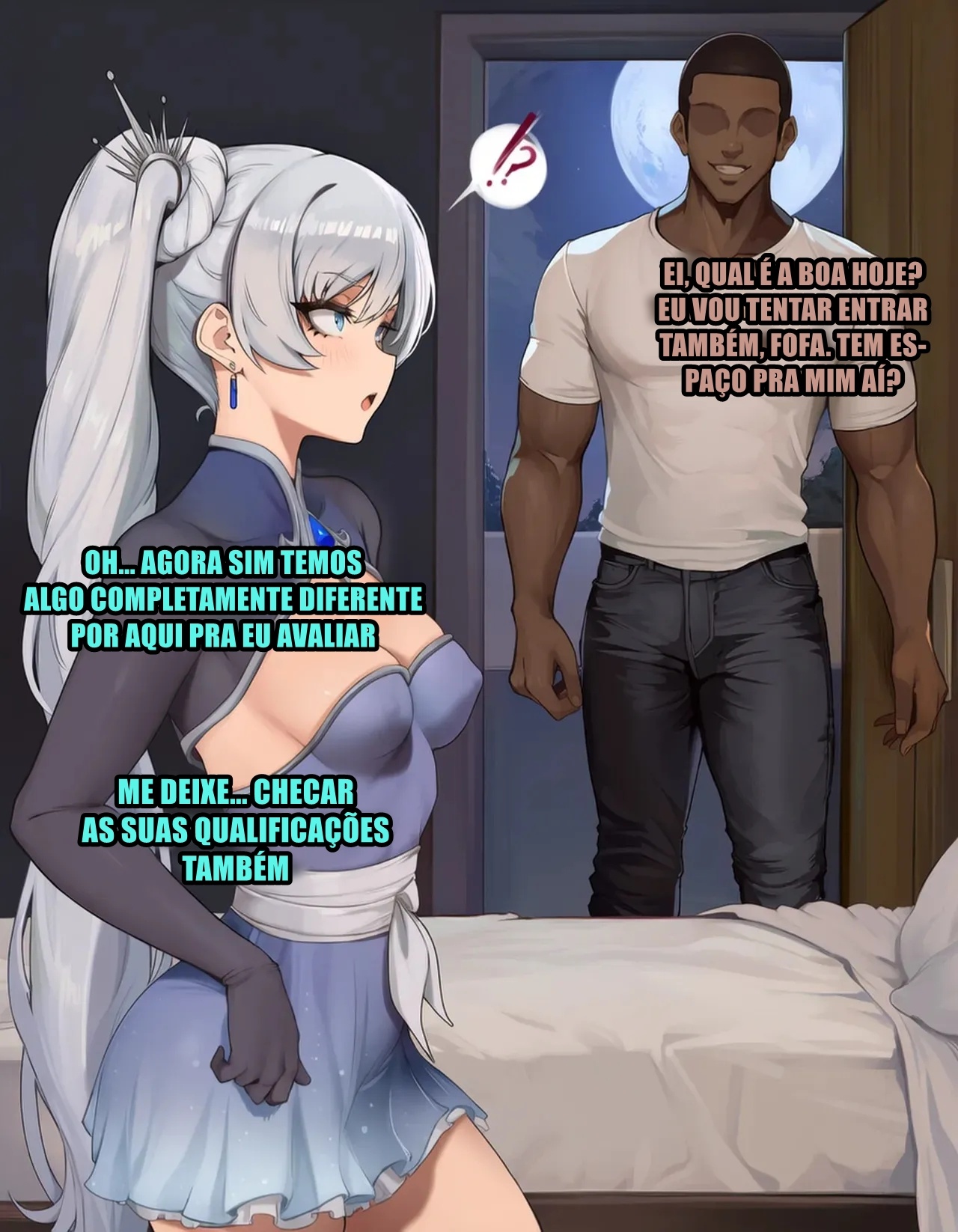 Weiss Schnee Rejects You From Her Team Hentai pt-br 04