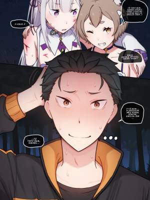 Emilia & Felix "Healing" Hentai pt-br 02
