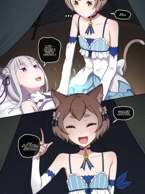 Emilia & Felix "Healing" Hentai pt-br 04