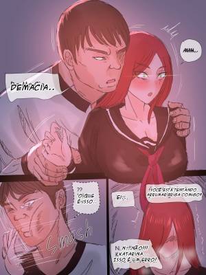 Katarina & Garen Hentai pt-br 07